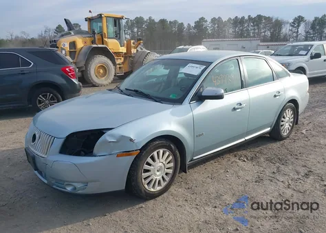2008 Mercury Sable из США, поврежденный, VIN 1MEHM40W28G625035